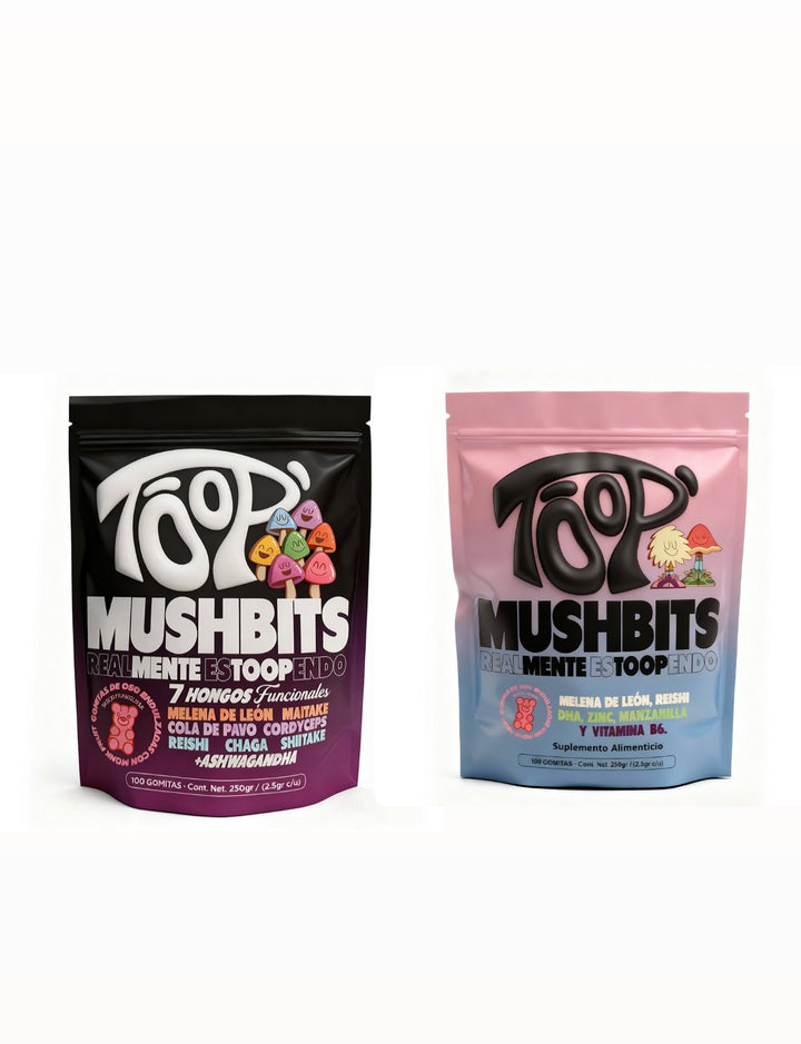 Buen Fin Pack 2 MUSHBITS ¡Bye estrés!