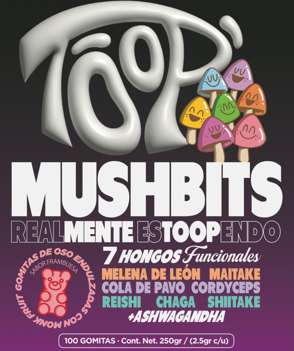 2 MUSHBITS (ANTI LAZY & FOCUS GUMMIES)