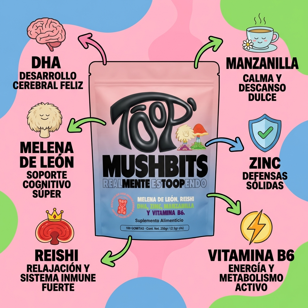 2 MUSHBITS (ANTI LAZY & FOCUS GUMMIES)
